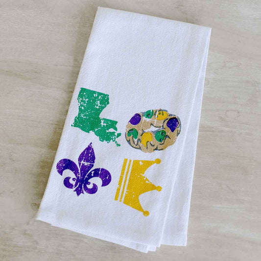 Love Flour Sack Hand Towel 20x28
