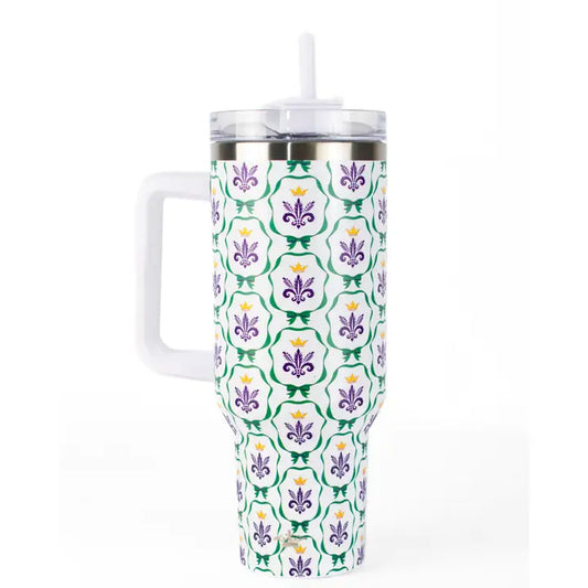 Mardi Bow Tumbler