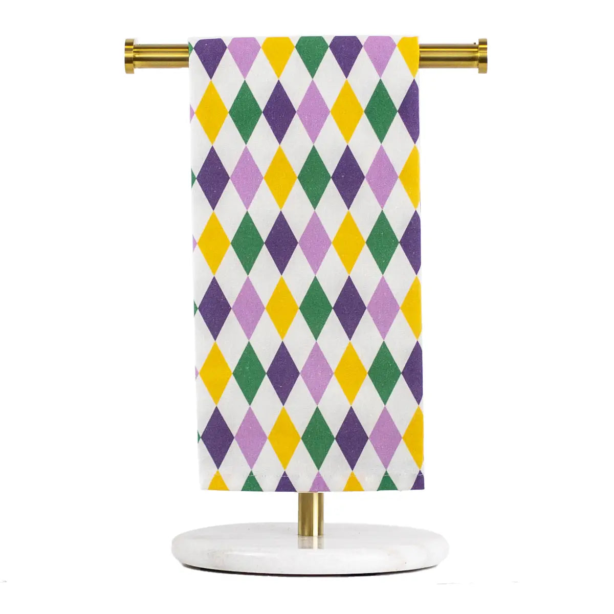Mardi Gras Harlequin Hand Towel 20x28