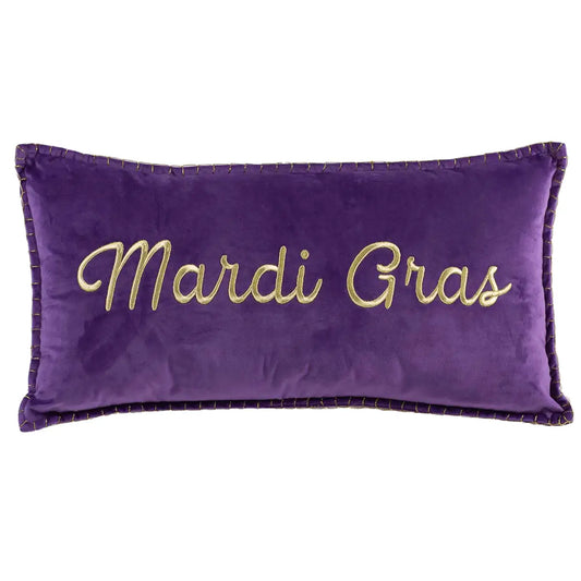 Mardi Gras Lumbar Pillow