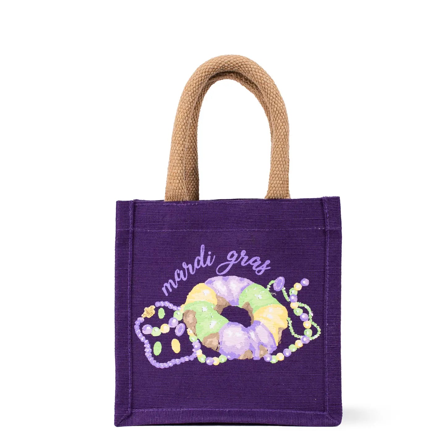 Mardi King Cake Petite Tote