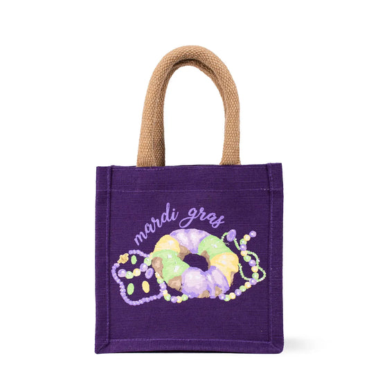 Mardi King Cake Petite Tote