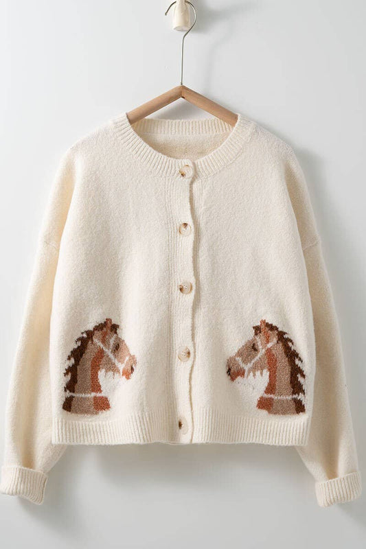 Western Horse Sweater
