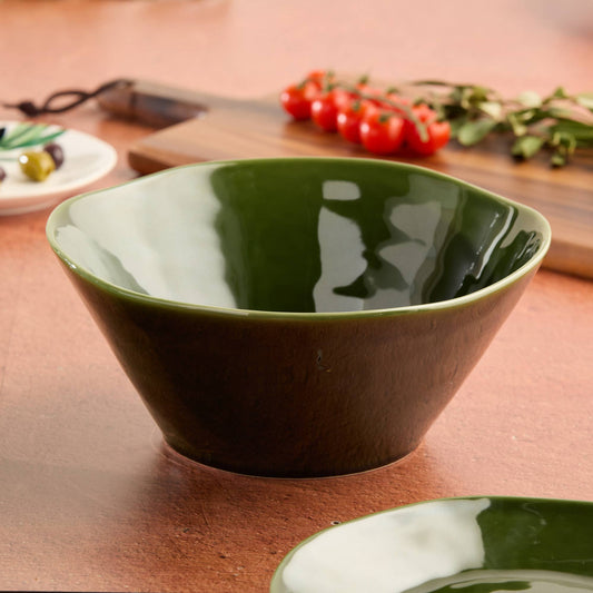 Verde Deep Bowl 10.5 x 4.5 Capacity 88 oz Pairs with Oliva