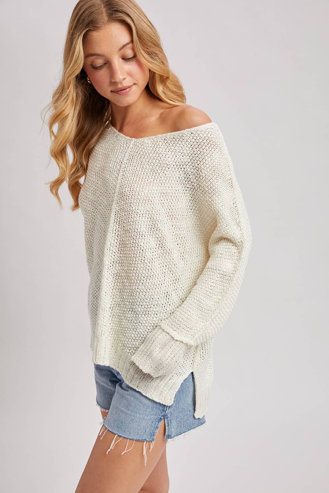 Reverse Seam Sweater