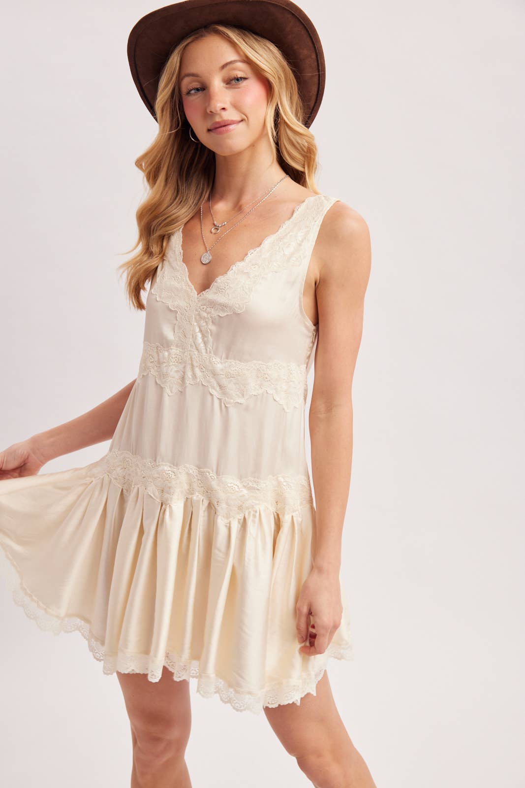 Satin Slip Dress