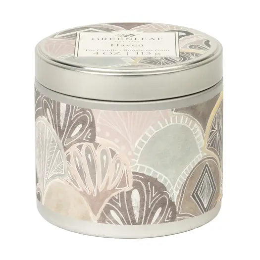 Greenleaf Tin Candles