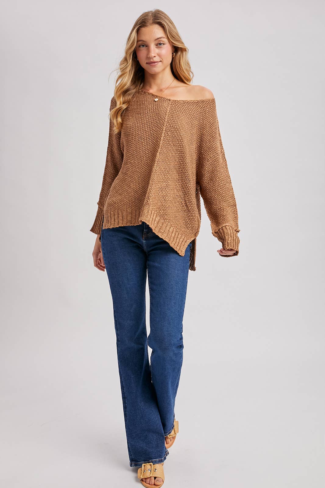 Reverse Seam Sweater