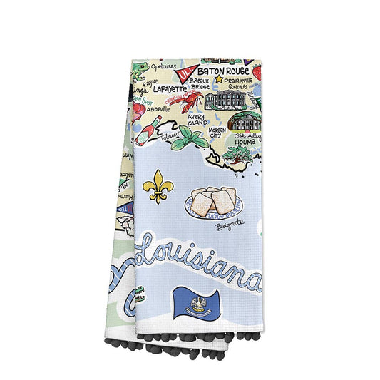 Louisiana Tea Towel
