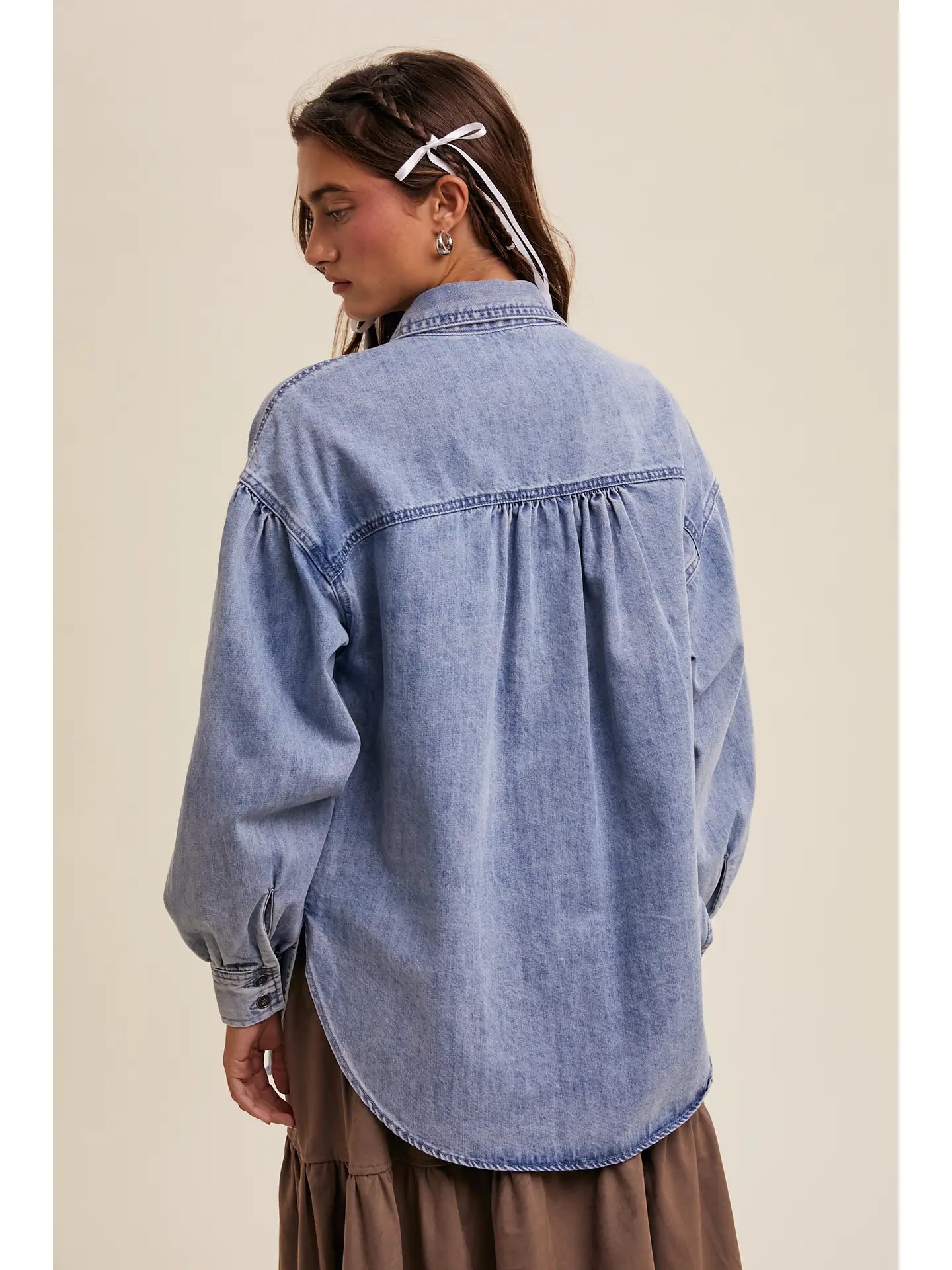 Heart Pocket Denim Jacket