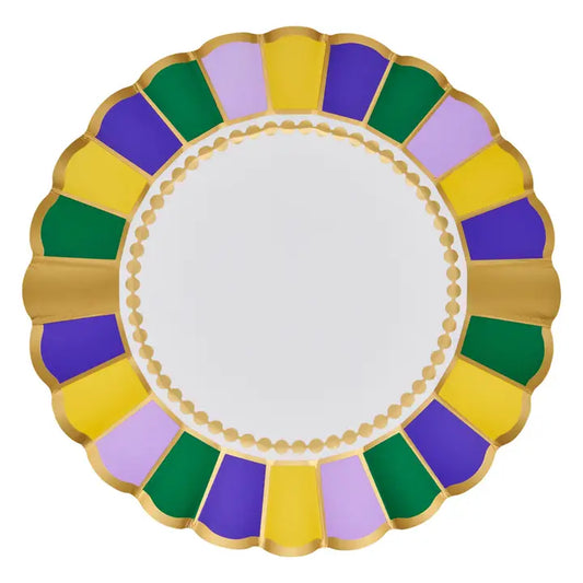 Let's Mardi Salad Plates