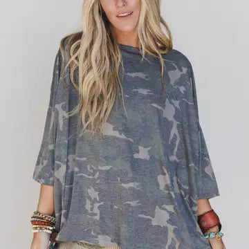 Country Girl Camo Top