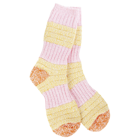 Weekend Collection Patch Crew Pink/Honey