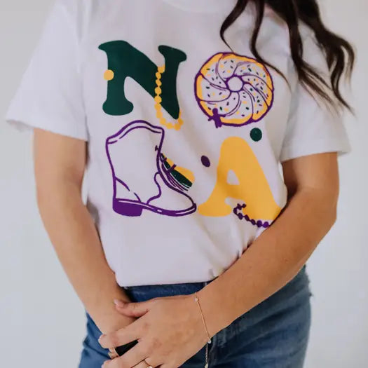 Nola Mardi Gras Tee