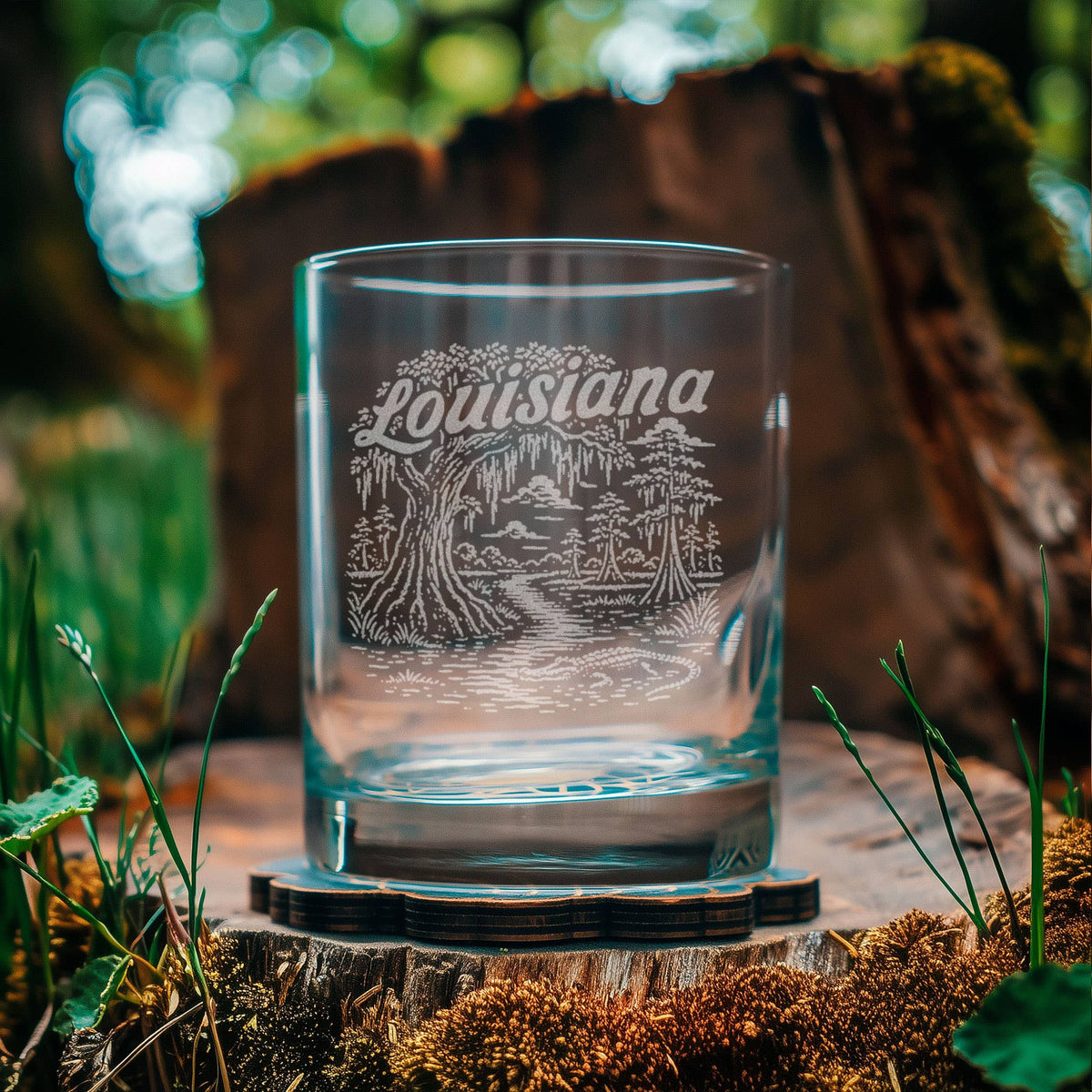 Louisiana State Drinking Glasses