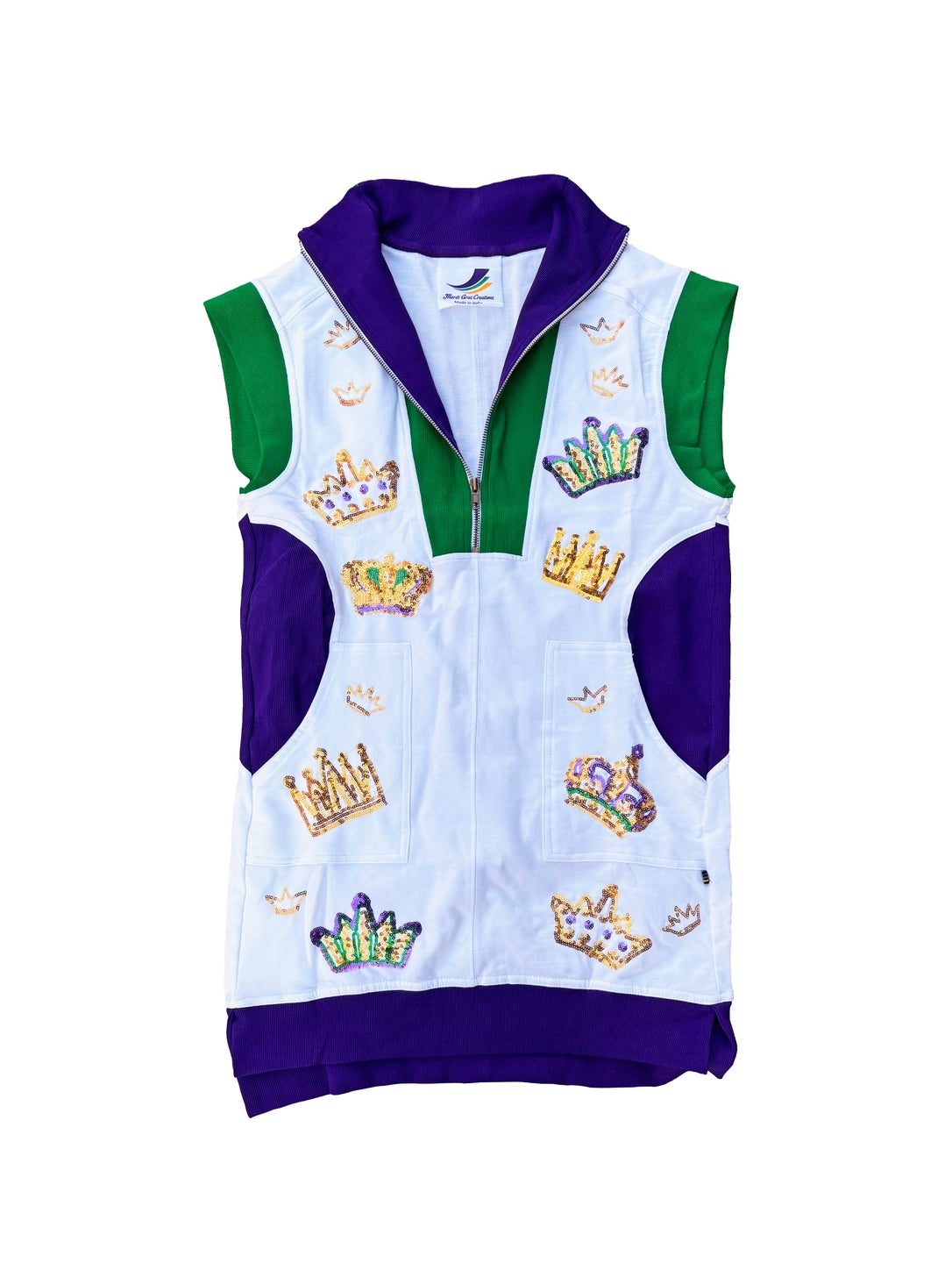 Mardi Gras Tennis Dress