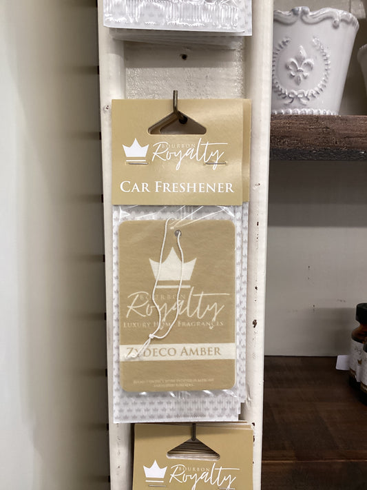 Zydeco Amber Car Freshie